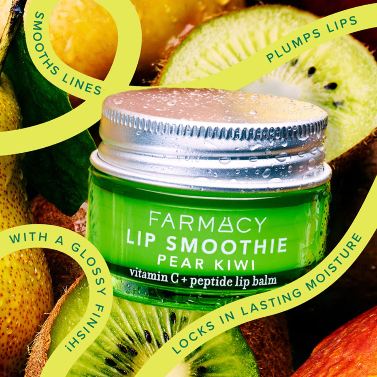 Farmacy Beauty Lip Smoothie Vitamin C + Peptide Lip Balm | Grocsy