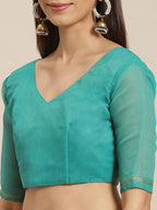 Saree Mall Ethnic Motifs Printed Banarasi Sarees | Grocsy