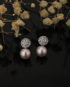 Gold-Polished Enamel Contemporary Drop Earring With Dangling Stone - Wahe Jewels - Swadesiicart