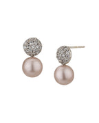 Gold-Polished Enamel Contemporary Drop Earring With Dangling Stone - Wahe Jewels - Swadesiicart