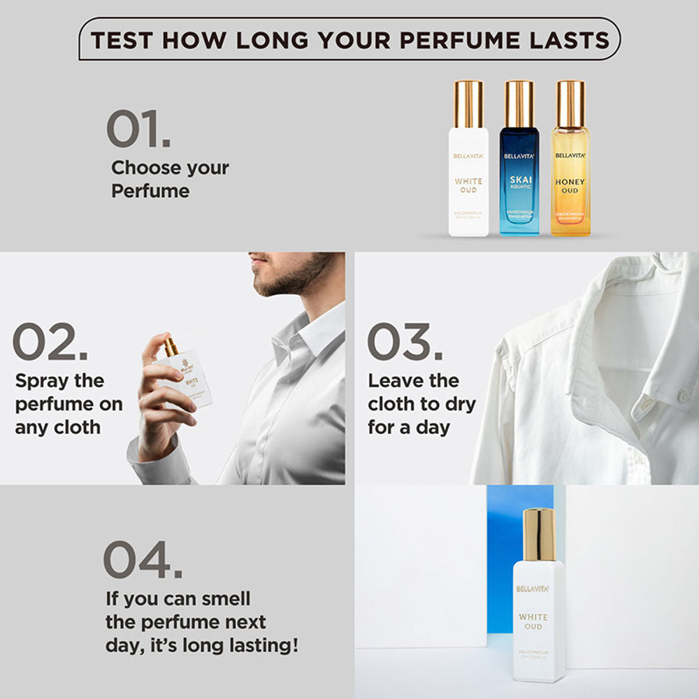 Bella Vita White Oud Eau De Perfume for Men & Women | Grocsy