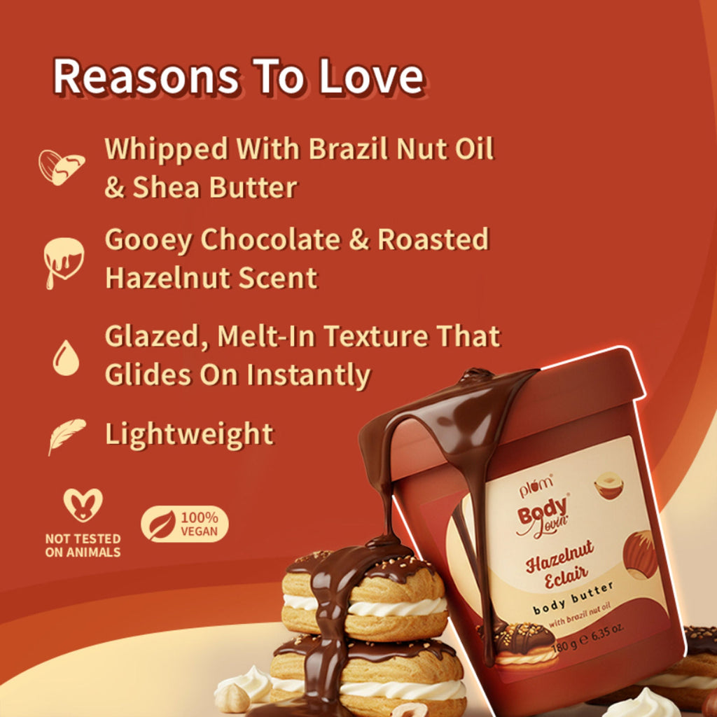 Plum BodyLovin Hazelnut Eclair Body Butter | Grocsy