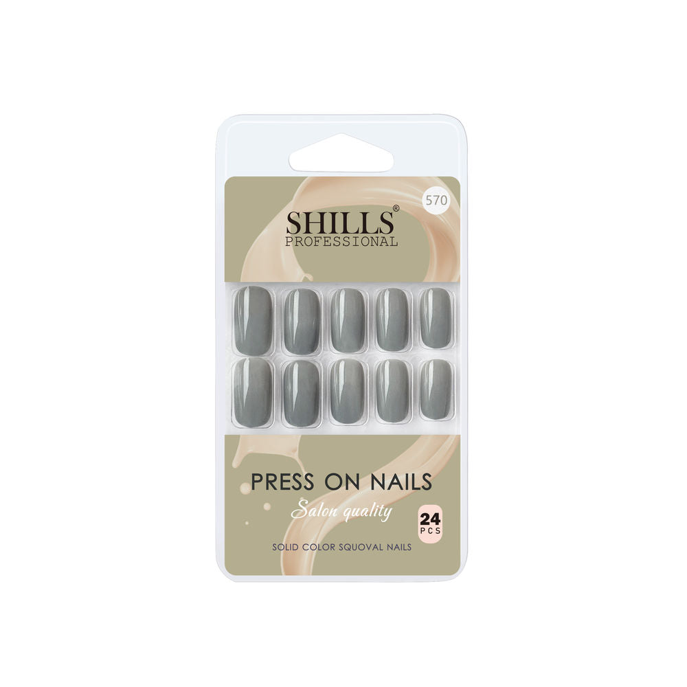 Shills Professional Reusable Press On Nails Square - SPN570 | Grocsy