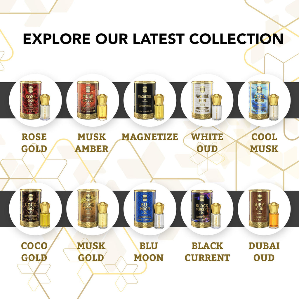Ajmal India Magnetize Attar Concentrated Perfume For Him | Grocsy