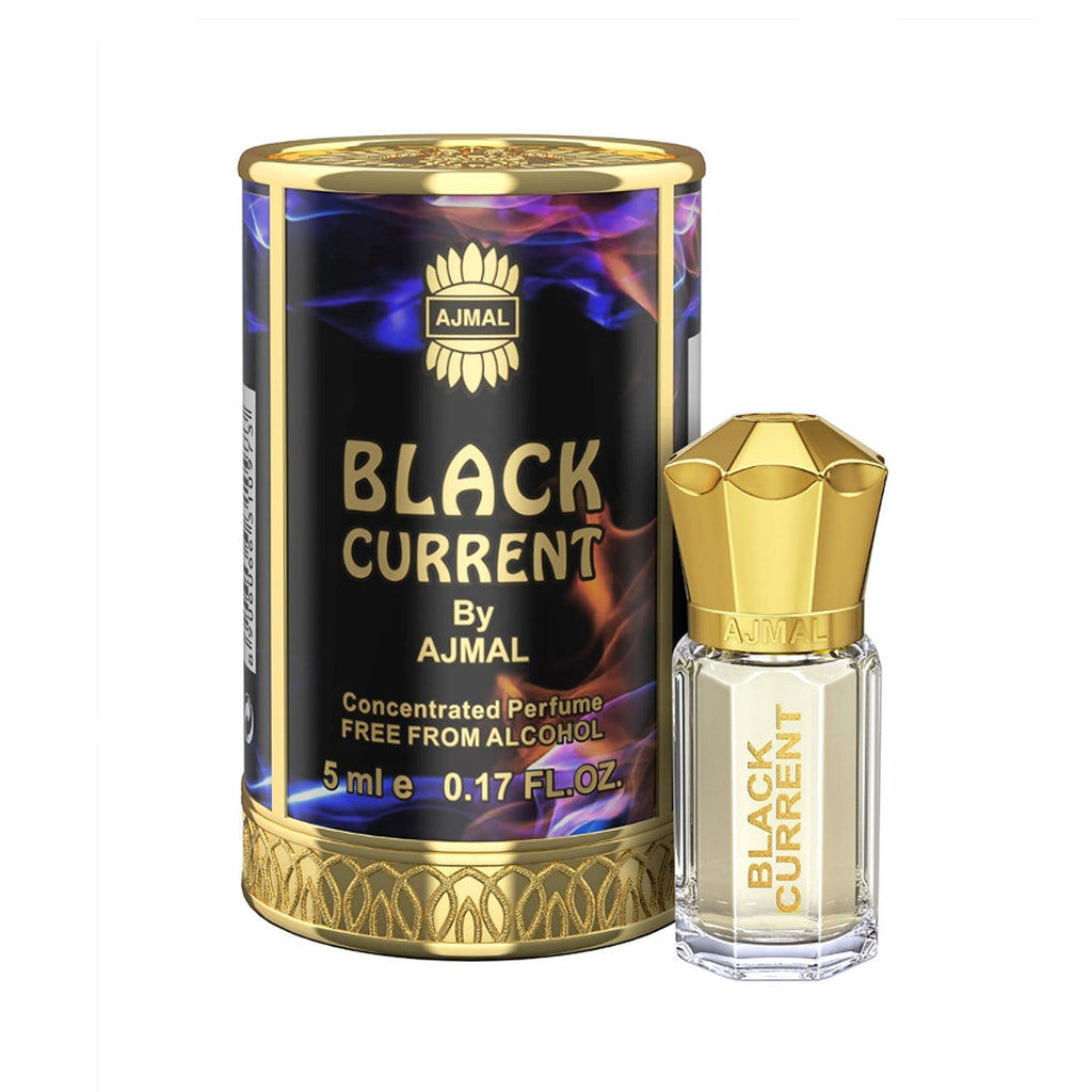Ajmal India Black Current Attar Concentrated Perfume For Her | Grocsy