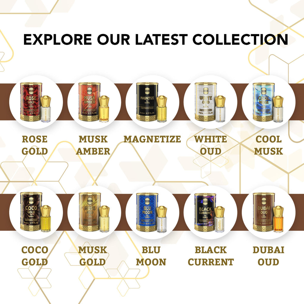 Ajmal India Dubai Oud Attar Concentrated Perfume For Her | Grocsy