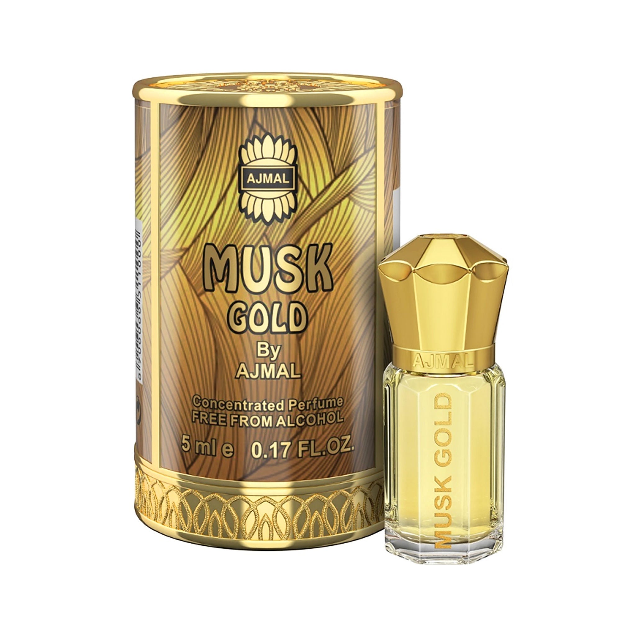 Ajmal India Musk Gold Attar Concentrated Perfume For Her | Grocsy