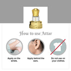 Ajmal India White Oud Attar Concentrated Perfume For Her | Grocsy