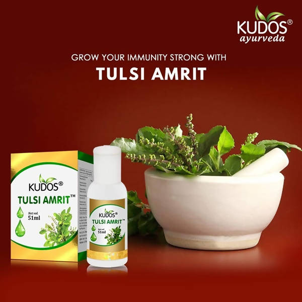 Kudos Ayurveda Tulsi Amrit | Grocsy