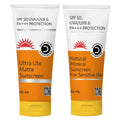 Dermistry Ultra Lite Matte Sunscreen & Natural Mineral Sunscreen | Grocsy