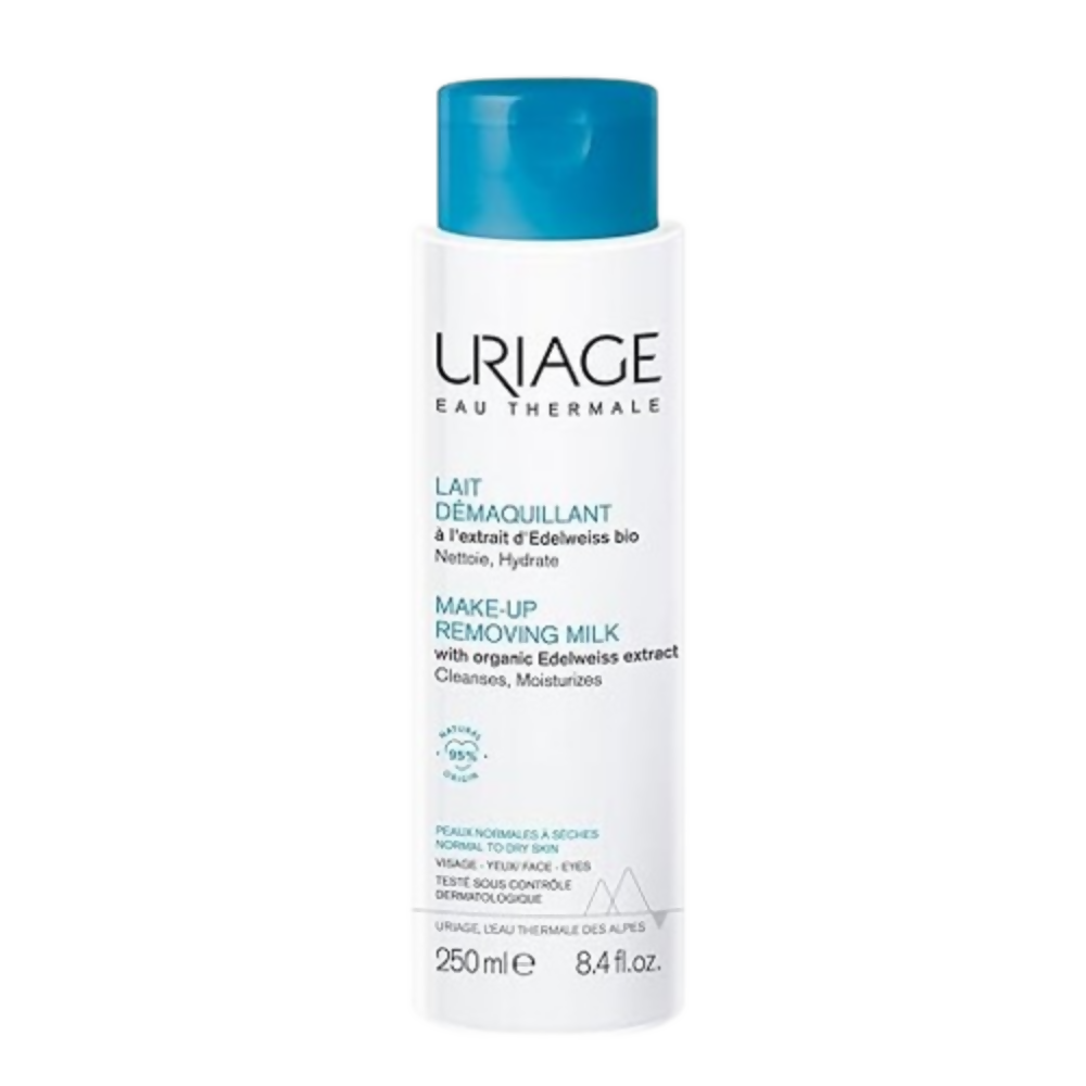 Uriage Makeup Removing Milk Gently Removes Makeup From Face & Eyes | Grocsy