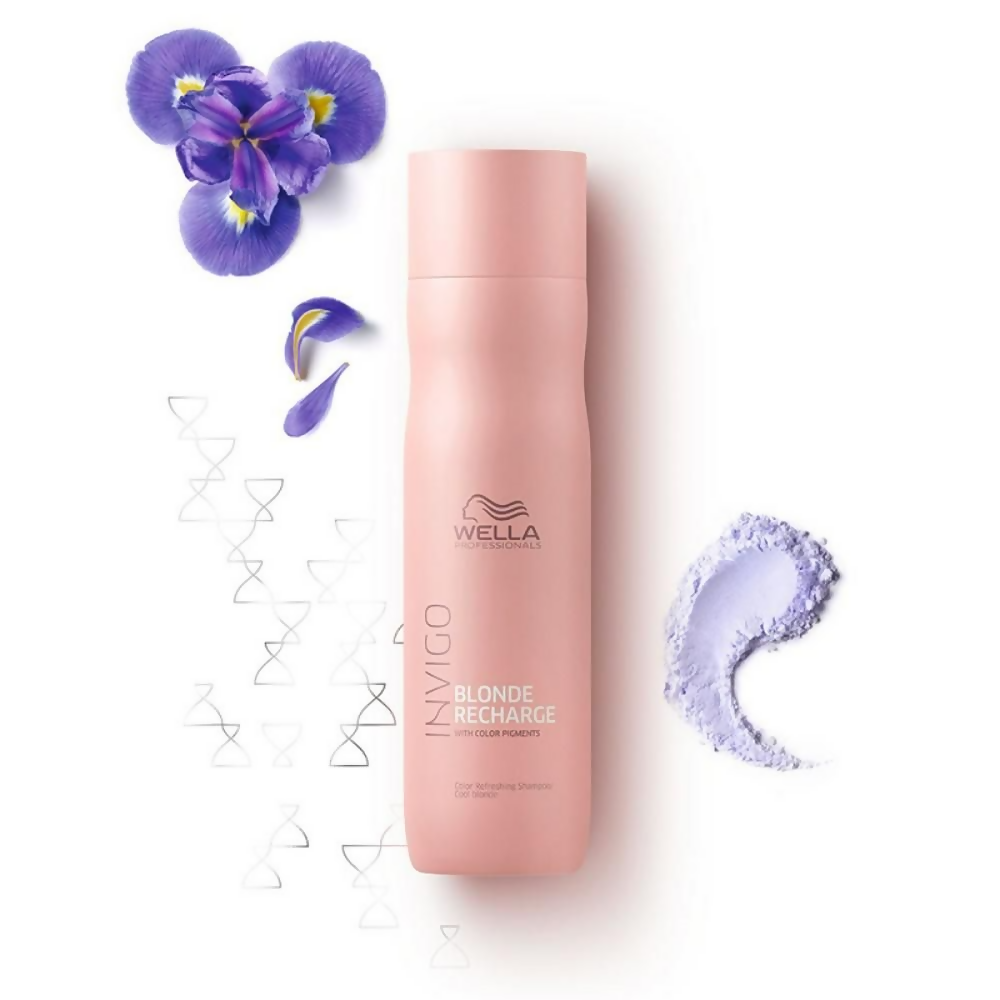 Wella Professionals Invigo Blonde Recharge Color Refreshing Shampoo | Grocsy