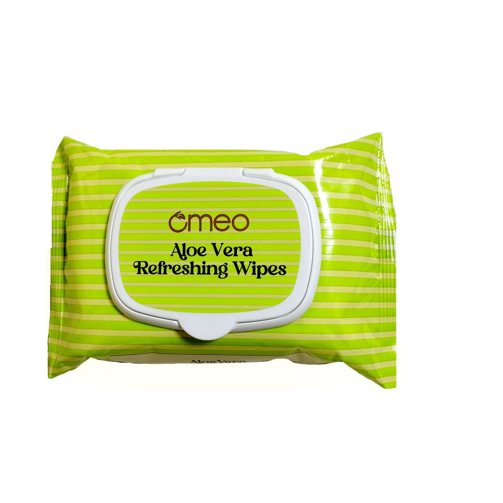 Omeo Aloe Vera Wet Wipes | Grocsy