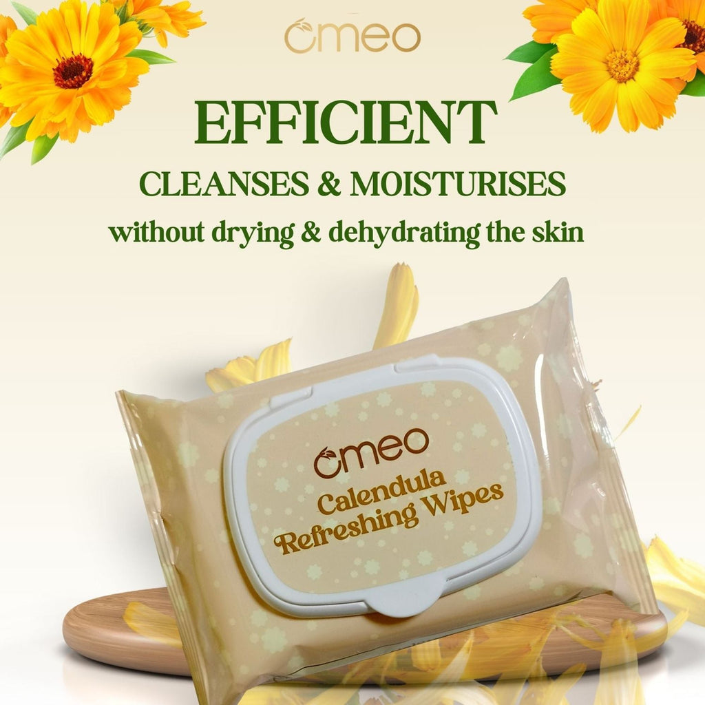 Omeo Calendula Wet Wipes | Grocsy