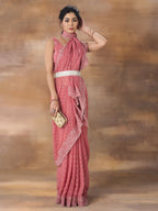 kasee Embroidered Poly Georgette Saree | Grocsy