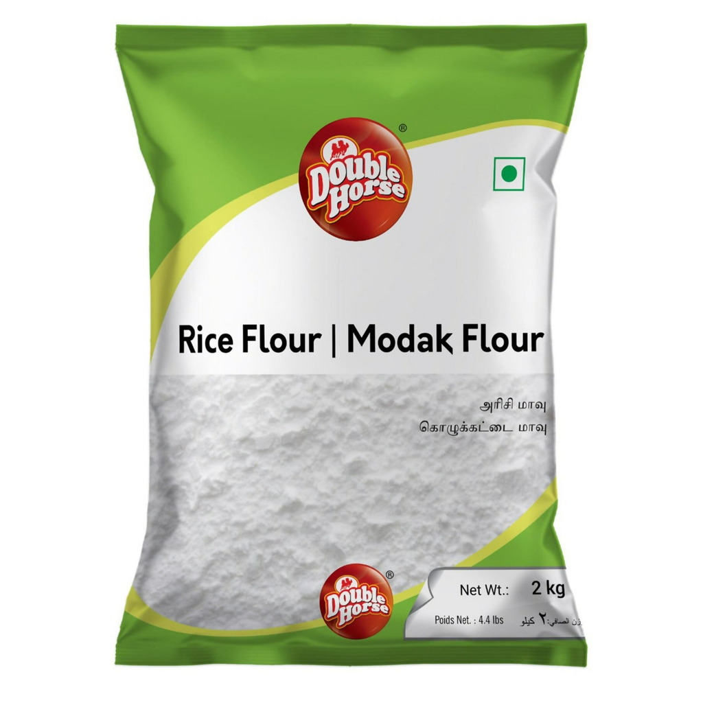 Double Horse (Modak Flour) White Rice Flour | Grocsy