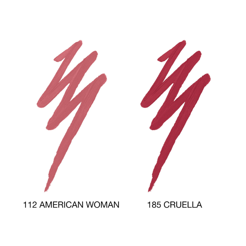 Powermatte High Intensity Lip Pencil Duo - American Woman & Cruella | Grocsy