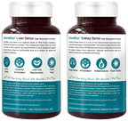 Bliss Welness Combo Pack of Body kidney & Liver Detox Veg Tablet | Grocsy