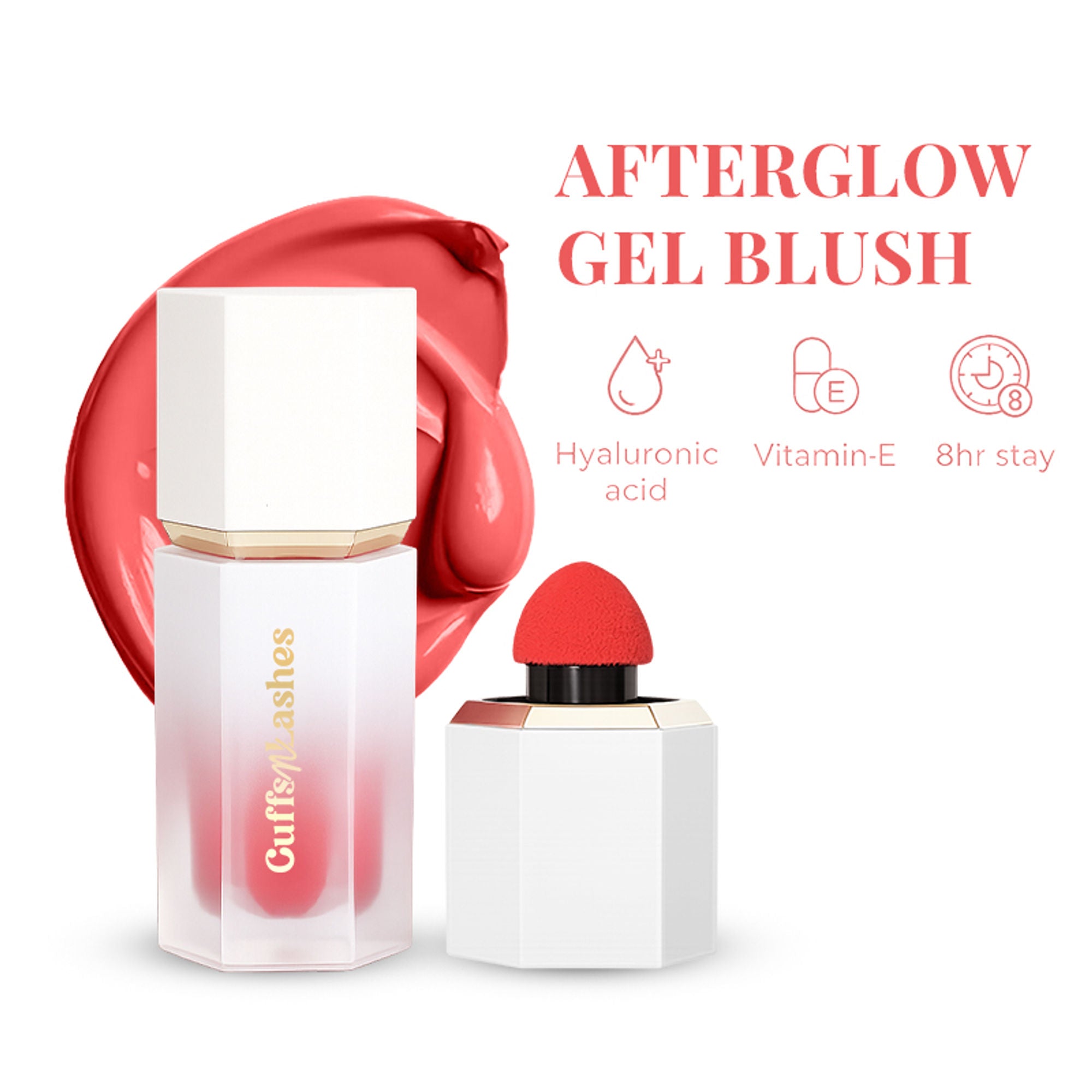CUFFS N LASHES After Glow Liquid Blush - 03 Wild Orchid | Grocsy