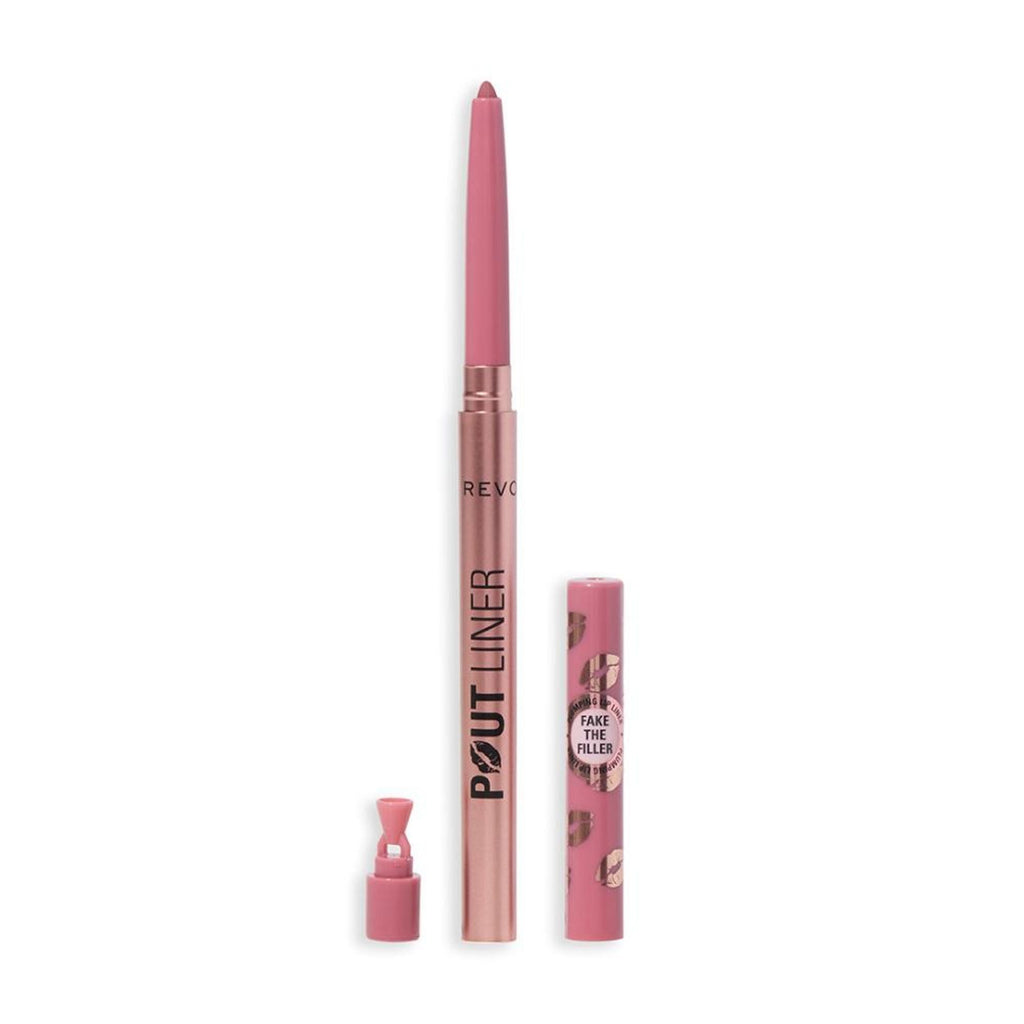 Makeup Revolution Pout Bomb Plumping Lip Liner - Kiss Baby Pink | Grocsy