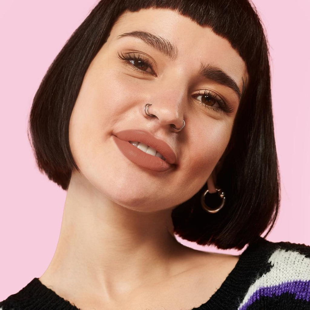 Makeup Revolution Pout Bomb Plumping Lip Liner - Doll Cool Nude | Grocsy