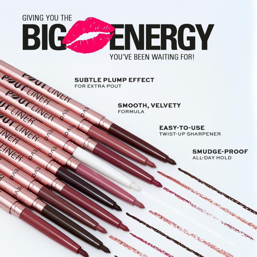 Makeup Revolution Pout Bomb Plumping Lip Liner - Deepest Mauve | Grocsy