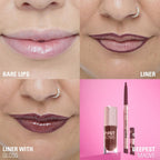 Makeup Revolution Pout Bomb Plumping Lip Liner - Deepest Mauve | Grocsy