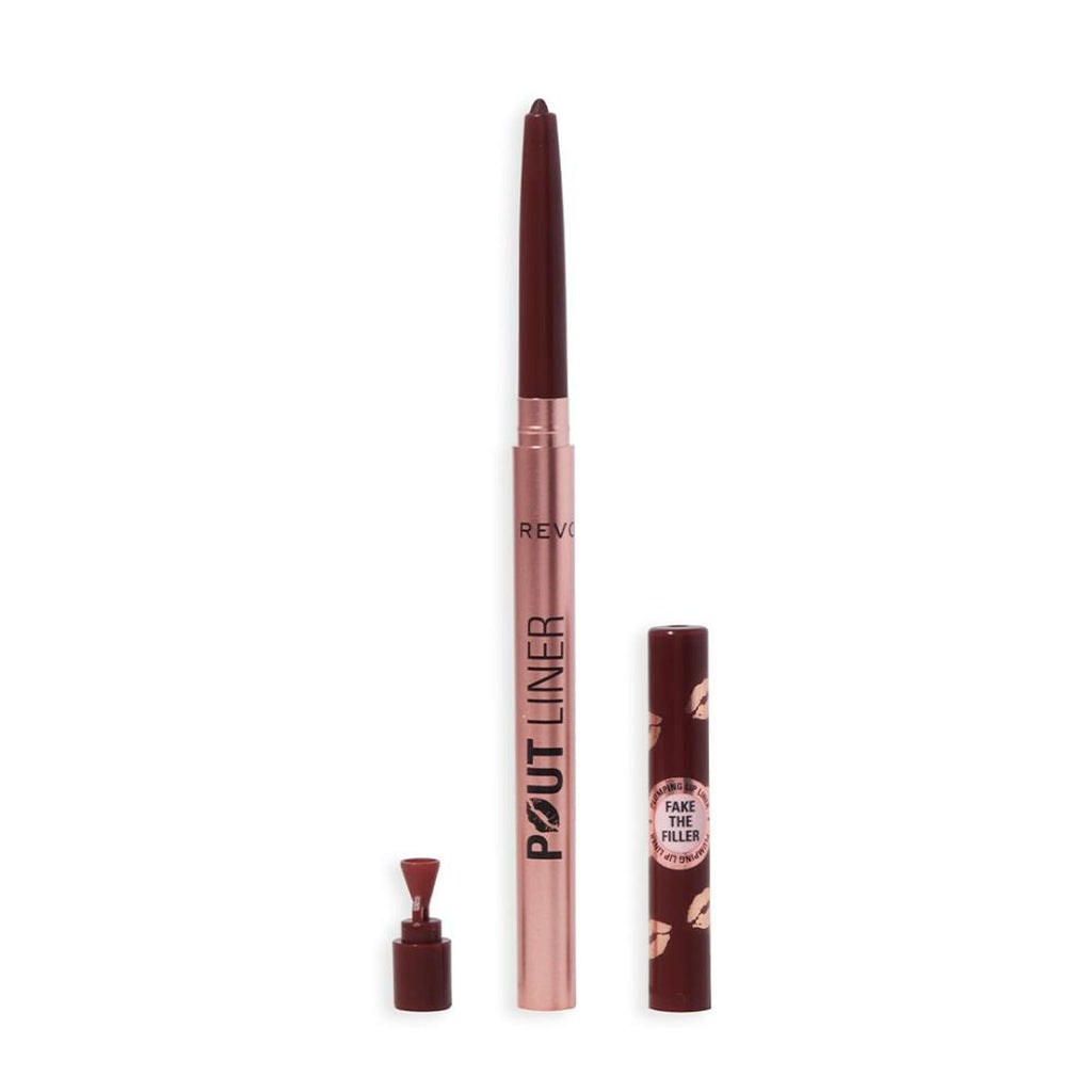 Makeup Revolution Pout Bomb Plumping Lip Liner - Deepest Mauve | Grocsy