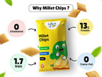 Little Joys Millet Chips - Cheesy Mint | Grocsy