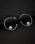 Gold-Polished Tasselled With Black Beaded Contemporary Drop Earring - Wahe Jewels - Swadesiicart