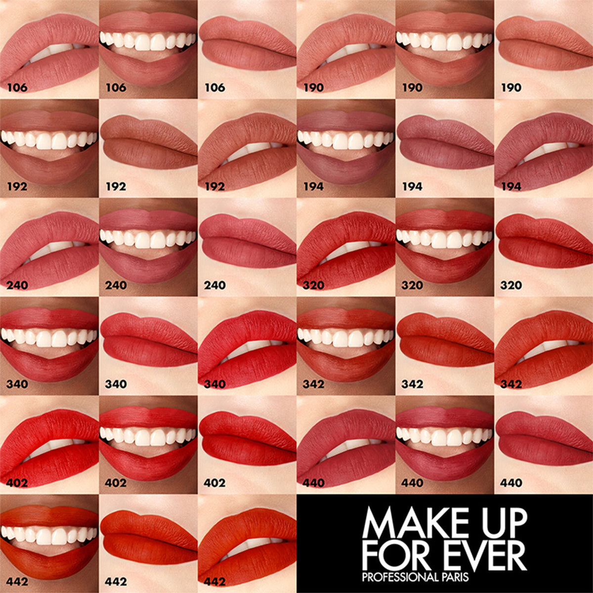 MAKE UP FOR EVER Rouge Artist For Ever Matte - Always Au Naturel- Peachy Nude | Grocsy