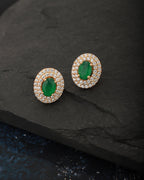 Gold-Polished With Moon Stone Fancy Drop Earring For Women - Wahe Jewels - Swadesiicart