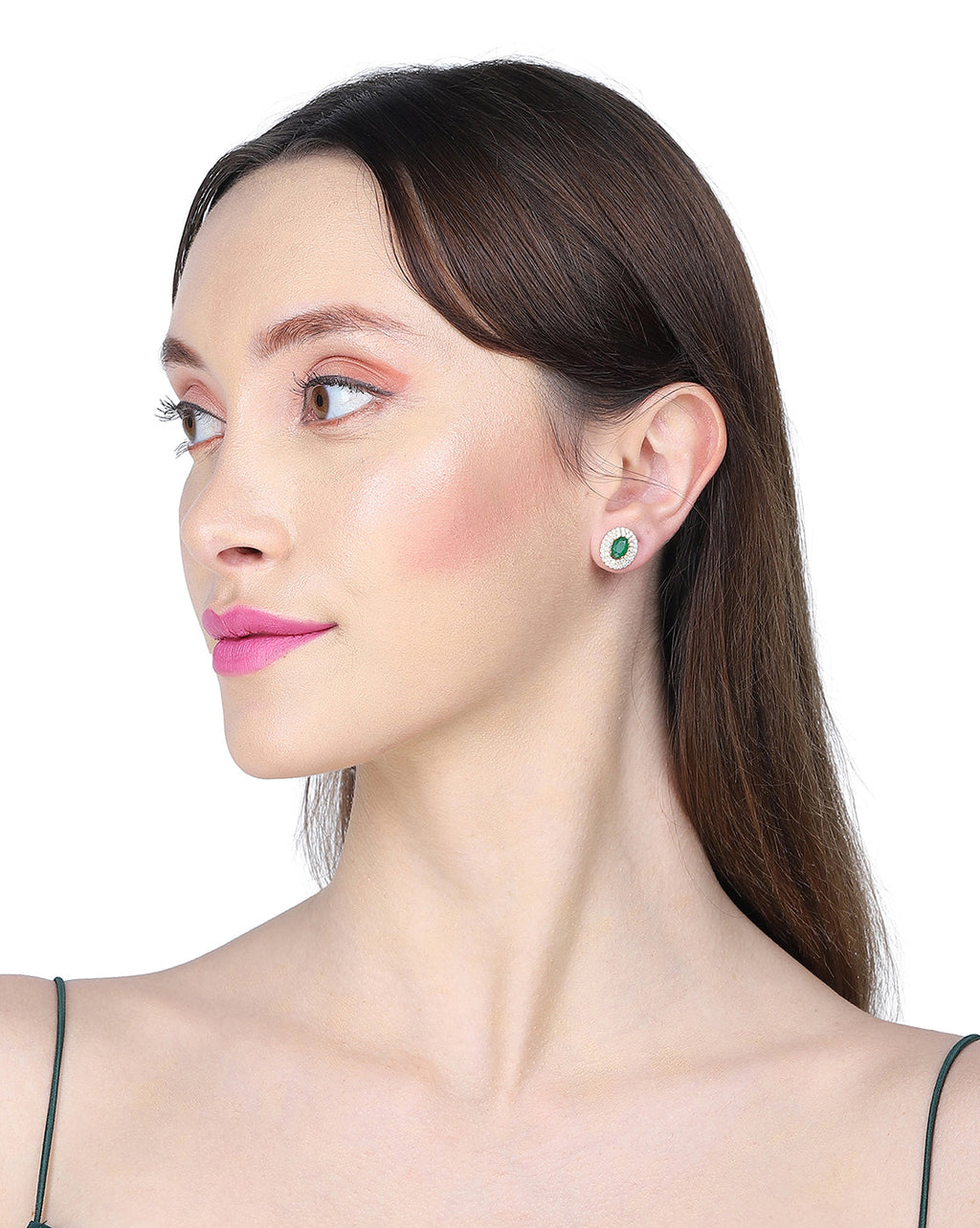 Gold-Polished With Moon Stone Fancy Drop Earring For Women - Wahe Jewels - Swadesiicart