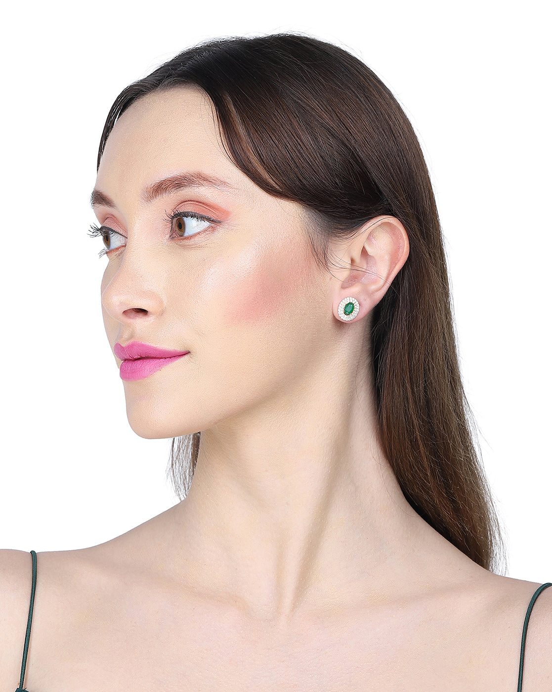 Gold-Polished With Moon Stone Fancy Drop Earring For Women - Wahe Jewels - Swadesiicart