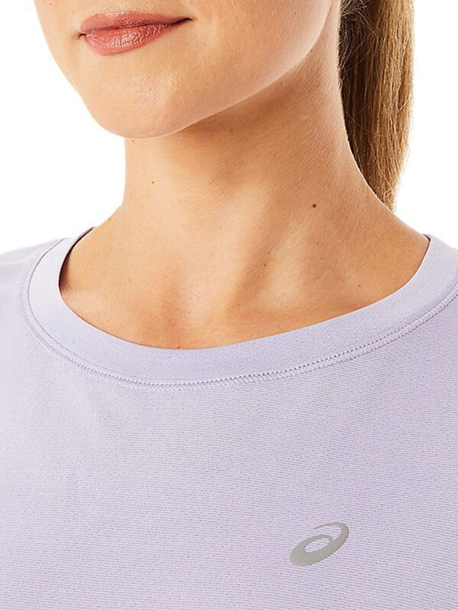 ASICS RACE Round Neck Crop T-Shirt | Grocsy