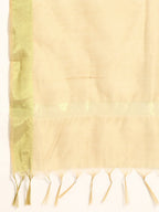 All About You Women Green & Gold-Toned Embroidered Sequinned Kurta with Trousers & Dupatta | Grocsy