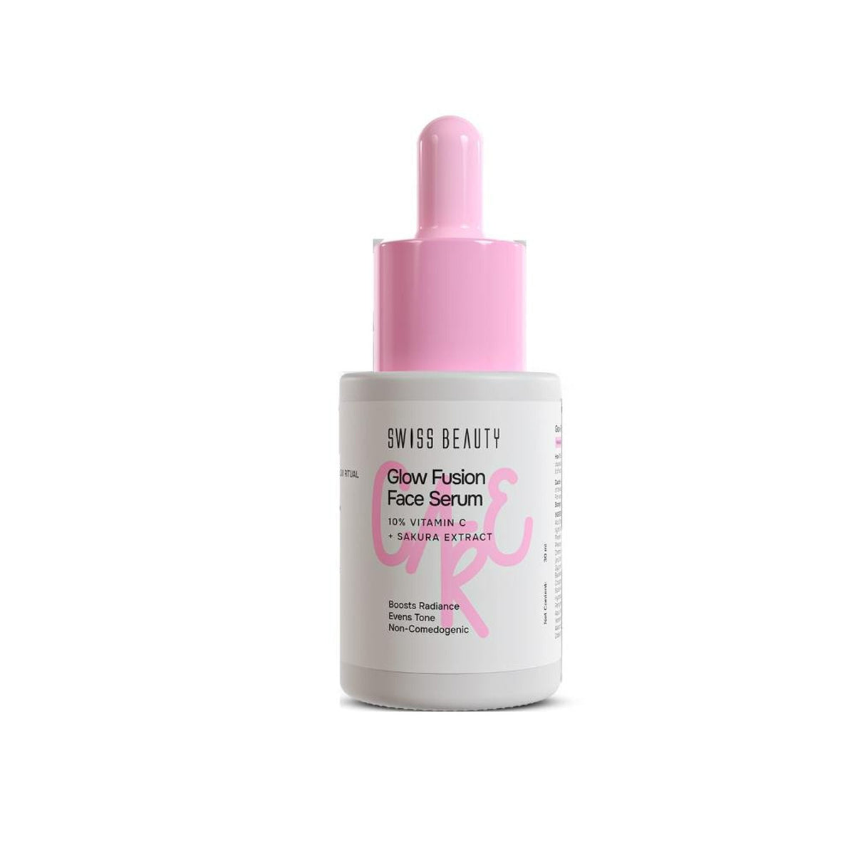 Swiss Beauty Care Glow Fusion Face Serum - 10% Vitamin C & Sakura Extract | Grocsy