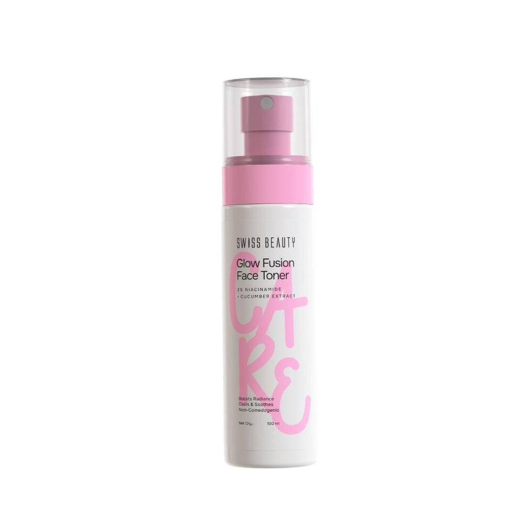 Swiss Beauty Care Glow Fusion Face Toner - 3% Niacinamide & Cucumber Extract | Grocsy