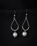 Silver Toned Circular Hoop Earring For Men - Wahe Jewels - Swadesiicart