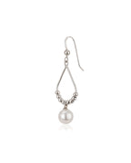 Silver Toned Circular Hoop Earring For Men - Wahe Jewels - Swadesiicart