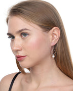 Silver Toned Circular Hoop Earring For Men - Wahe Jewels - Swadesiicart