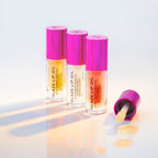 Makeup Revolution Glaze Lip Oil Intense Nourishment With Hyaluronic Acid Vitamin E - Glam Pink | Grocsy