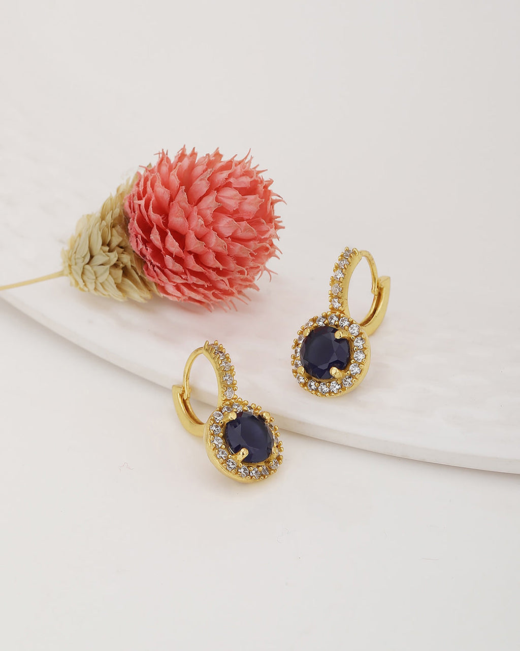 Silver & Gold-Polished Hoop Earring For Women - Wahe Jewels - Swadesiicart