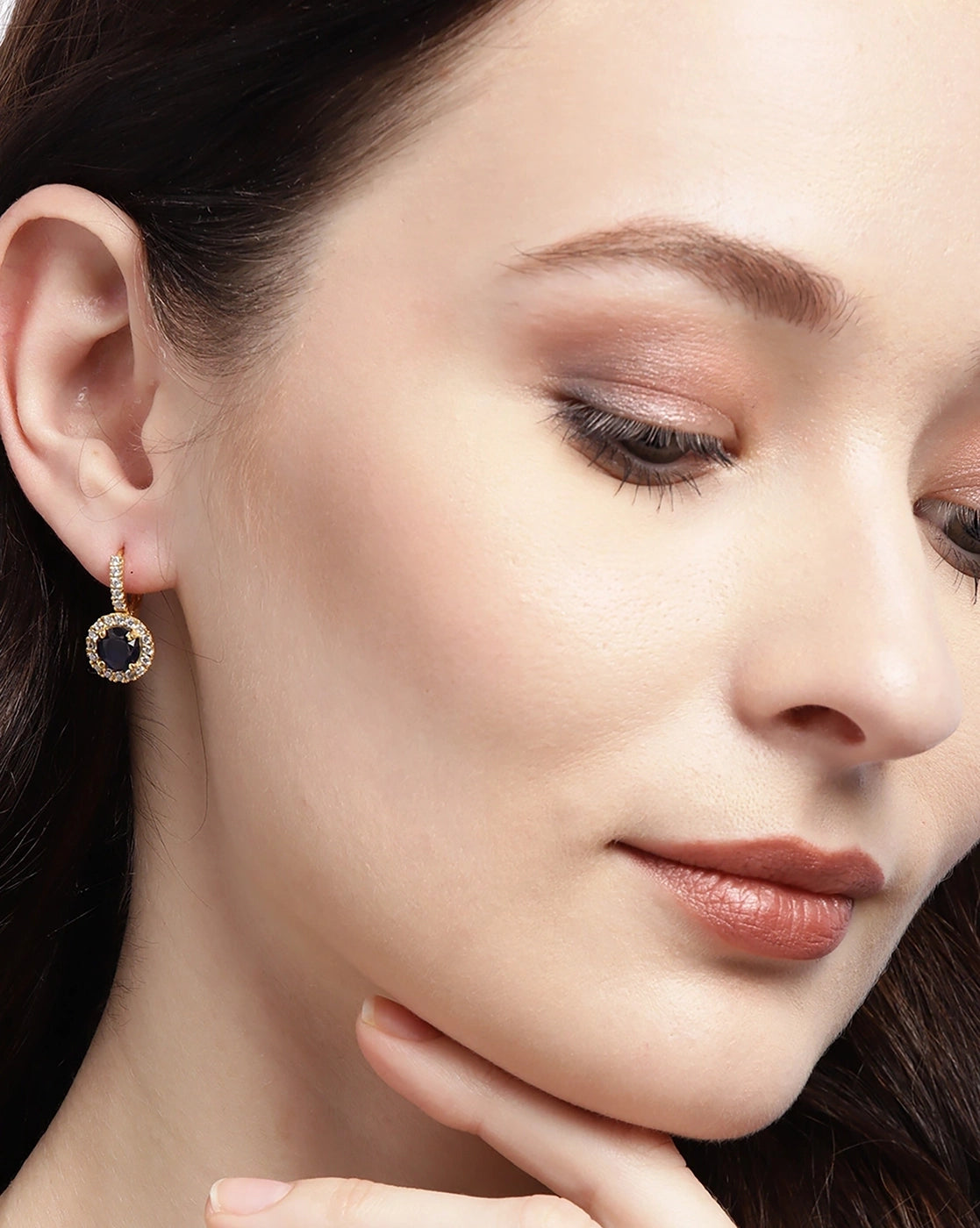 Silver & Gold-Polished Hoop Earring For Women - Wahe Jewels - Swadesiicart