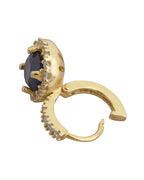 Silver & Gold-Polished Hoop Earring For Women - Wahe Jewels - Swadesiicart