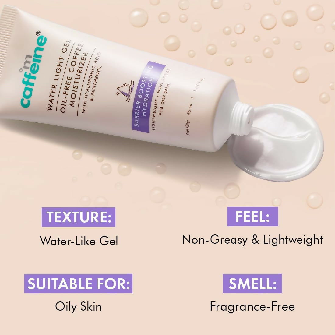 mCaffeine Water Light Gel Oil-free Coffee Moisturizer | Grocsy