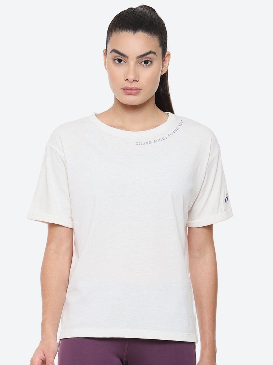 ASICS Training Core Relaxed Graphic Round Neck T-Shirt | Grocsy