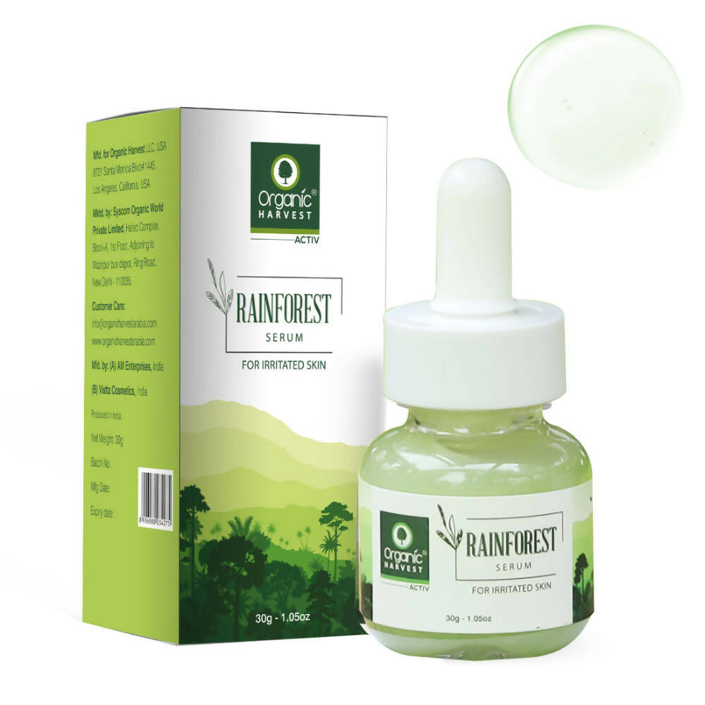Organic Harvest Rainforest Serum For Irritated Skin | Grocsy