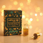 Natural Vibes Ayurvedic Gold Beauty Oil with Gold Flakes | Grocsy
