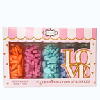 Confect Bunny Sprinkles |  Orange, Silver and Sky Blue, Red Sprinkles Pack of 5 (EAST 9) - 100Gms | Grocsy